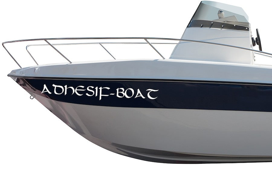 Nom de bateau à la proue