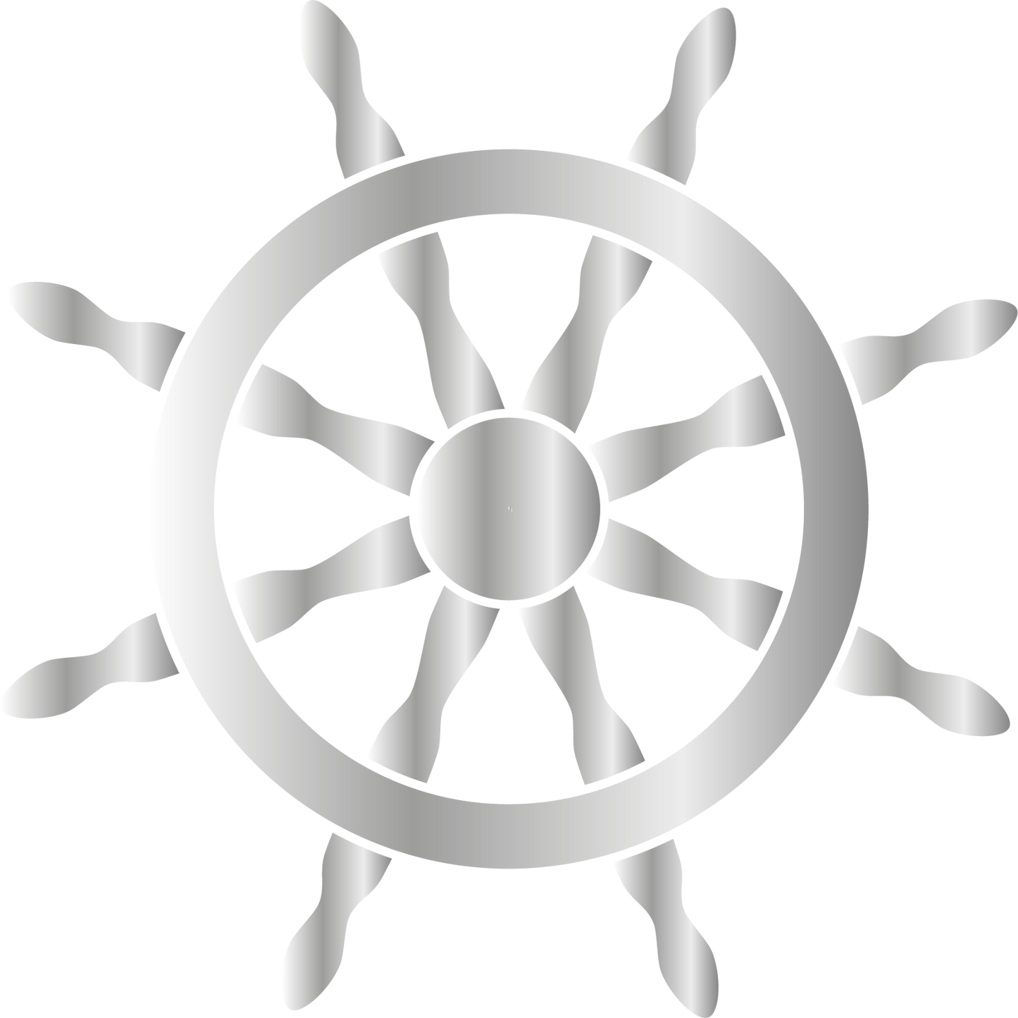 Barre de roue argenté