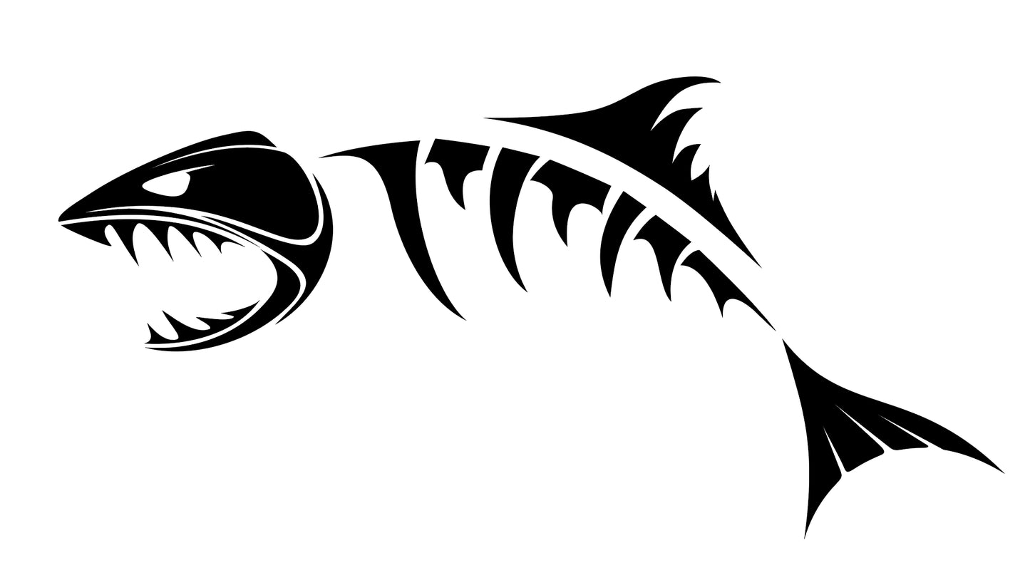 Skeleton fish 5
