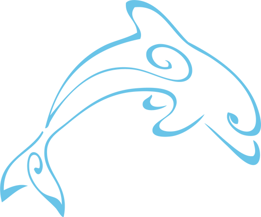 Dauphin bleu clair