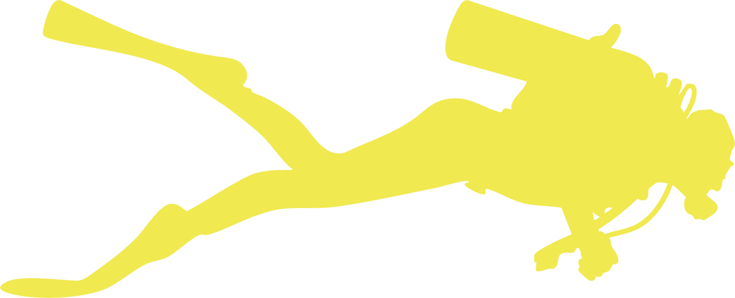 Plongeur jaune